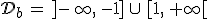 \mathcal{D}_b\,=\,%5D-\,\infty%2C\,-1%5D\,\cup\,%5B1%2C\,%2B\infty%5B