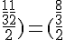 A'(\frac{2+\frac{2}{3}}{2}; \frac{\frac{1}{3}+\frac{1}{2}}{2}) = (\frac{\frac{8}{3}}{2};\frac{\frac{5}{6}}{2})