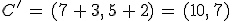 C'\,=\,(7\,%2B\,3%2C\,5\,%2B\,2)\,=\,(10%2C\,7)