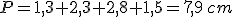 P=1,3+2,3+2,8+1,5=7,9\,cm