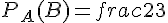 P_A(B) = frac{2}{3}