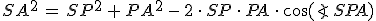 SA^2\,=\,SP^2\,%2B\,PA^2\,-\,2\,\cdot\,SP\,\cdot\,PA\,\cdot\,\cos(\angle\,SPA)