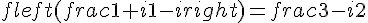 fleft(frac{1+i}{1-i}right)=frac{3-i}{2}
