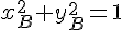 x_B^2+y_B^2=1