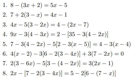 Des équations et la simple distributivité : exercices en 4ème.