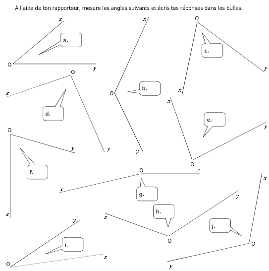 Angles Et Constructions De Polygones Exercices De Maths 6eme Sixieme A Imprimer Et Telecharger En Pdf