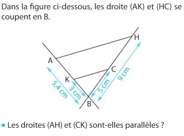 Théorème de Thalès et sa réciproque : exercices en 3ème.