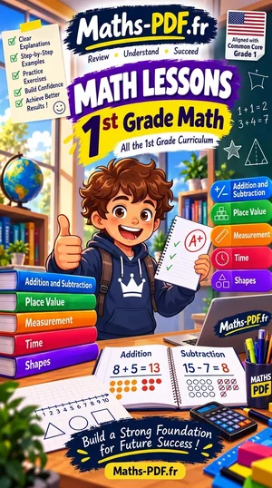 Cover of the book Grade 1 Math Lessons (PDF)