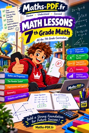 Cover of the book Grade 7 Math Lessons (PDF)