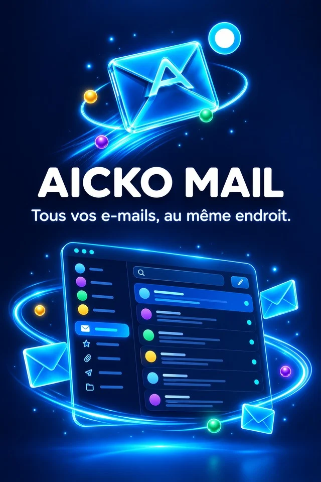 AICKO MAIL : tous vos e-mails, au même endroit
