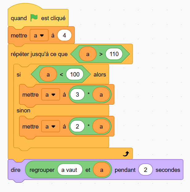 Programme Scratch Salle 2