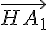\vec{HA_1}