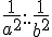 \frac{1}{a^2}...\frac{1}{b^2}