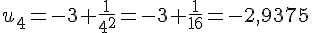 u_4=-3+\frac{1}{4^2}=-3+\frac{1}{16}=-2,9375