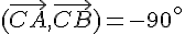 (\vec{CA},\vec{CB})=-90^\circ