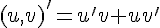(u,v)'=u'v+uv'