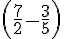 (\frac{7}{2}-\frac{3}{5})