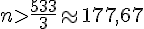 ngt;\frac{533}{3}\approx177,67