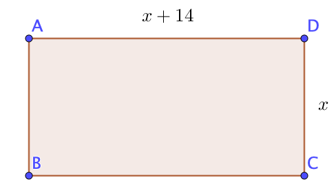 rectangle équation problème