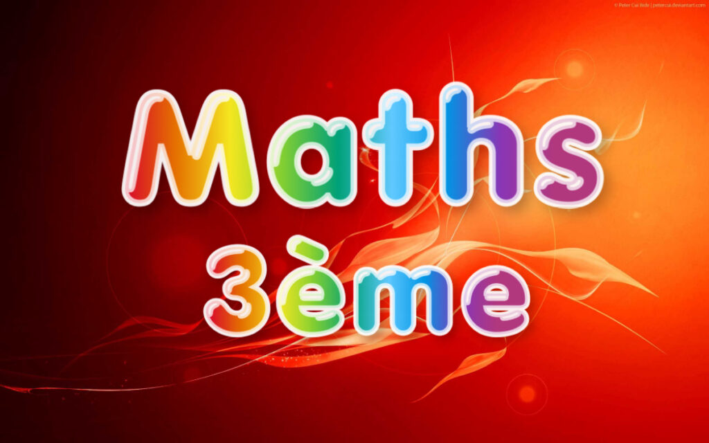 maths 3eme