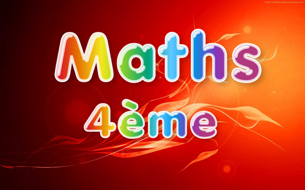 maths 4ème