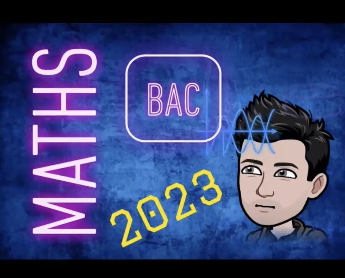 bac maths 2023