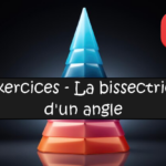 bissectrice angle exercices maths 6eme
