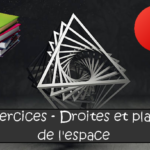 droites plans espace exercices maths terminale