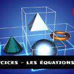 equations exercices maths 3eme