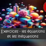 equations inequations exercices maths 2de