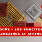 fonctions lineaires affines cours maths 3eme