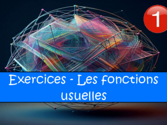 Les fonctions usuelles : exercices de maths en 2de corrigés en PDF.