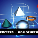 homotheties exercices maths 3eme