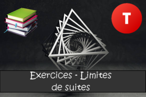 Les limites de suites : exercices de maths en terminale corrigés.