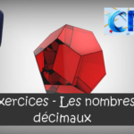 nombres decimaux exercices maths CM1