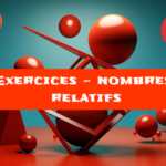 nombres relatifs exercices maths 5eme