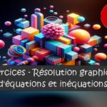 resolution graphique equations inequations exercices maths 2de