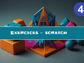 Scratch : exercices de maths en 4ème