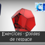 solides espace exercices maths CM1