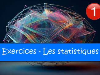 Les statistiques : exercices de maths en 2de corrigés en PDF.