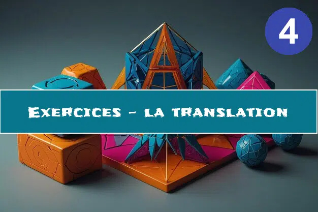 translation exercices maths 4eme