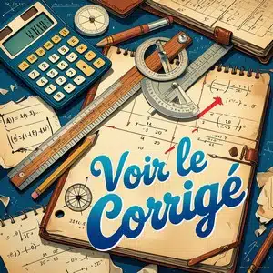 Corrigé exercices maths