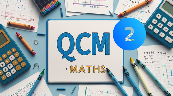 QCM maths 2de