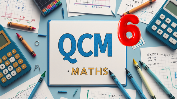 QCM maths 6ème
