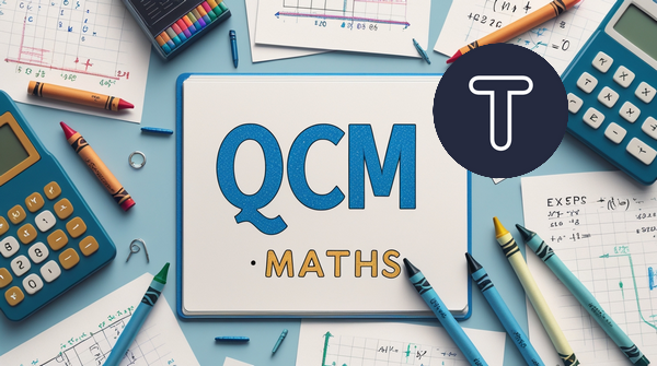 QCM maths terminale