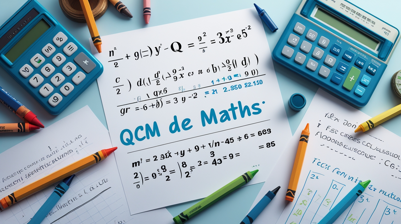 qcm de maths
