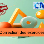 Corrigé des exercices de maths en CM1.