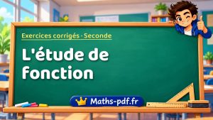 L’étude de fonction