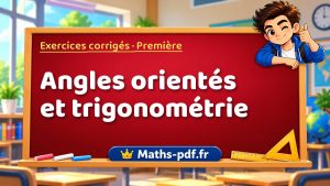 Angles orientés et trigonométrie