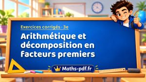 Arithmétique et décomposition en facteurs premiers